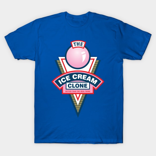 Ice Cream Clone T-Shirt by MindsparkCreative